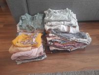 Ubranka niemowlęce dziewczęce 42szt 62 rozm