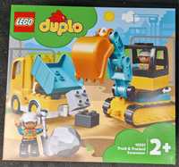 Lego Duplo 10931 Ciężarówka i koparka gąsienicowa