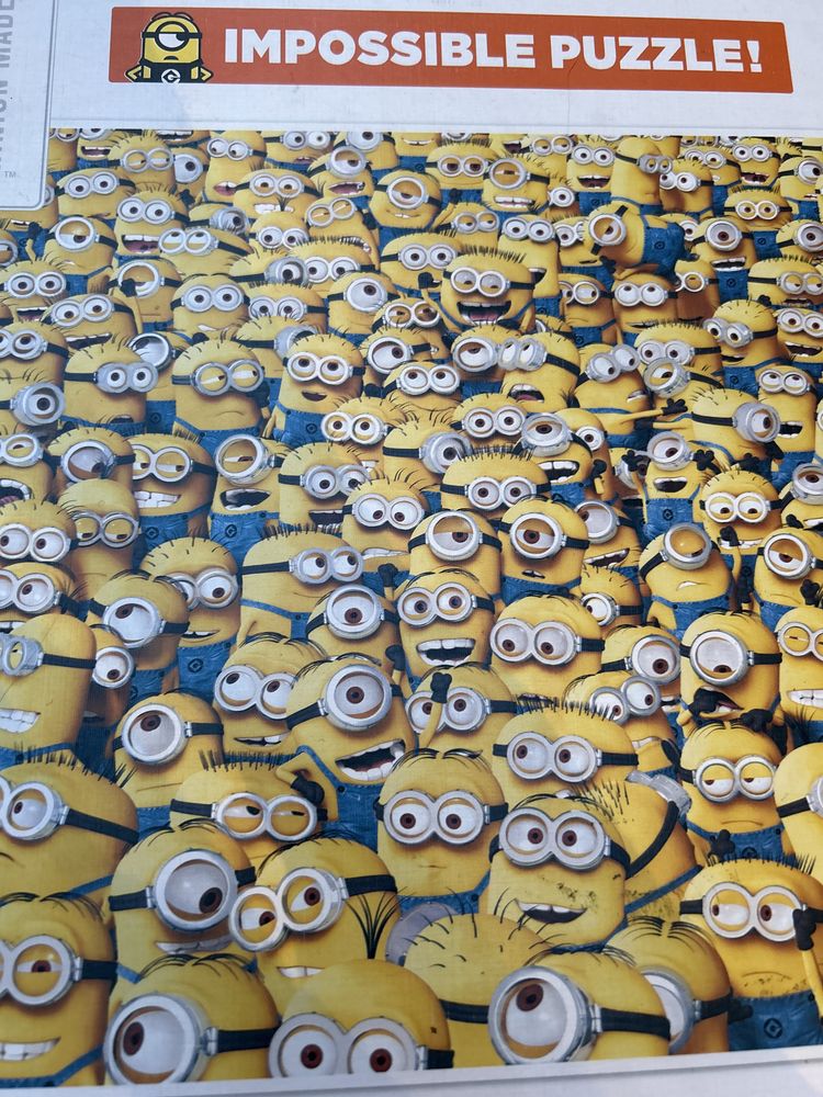 Clemonti Impossible puzzle Minionki 1000szt