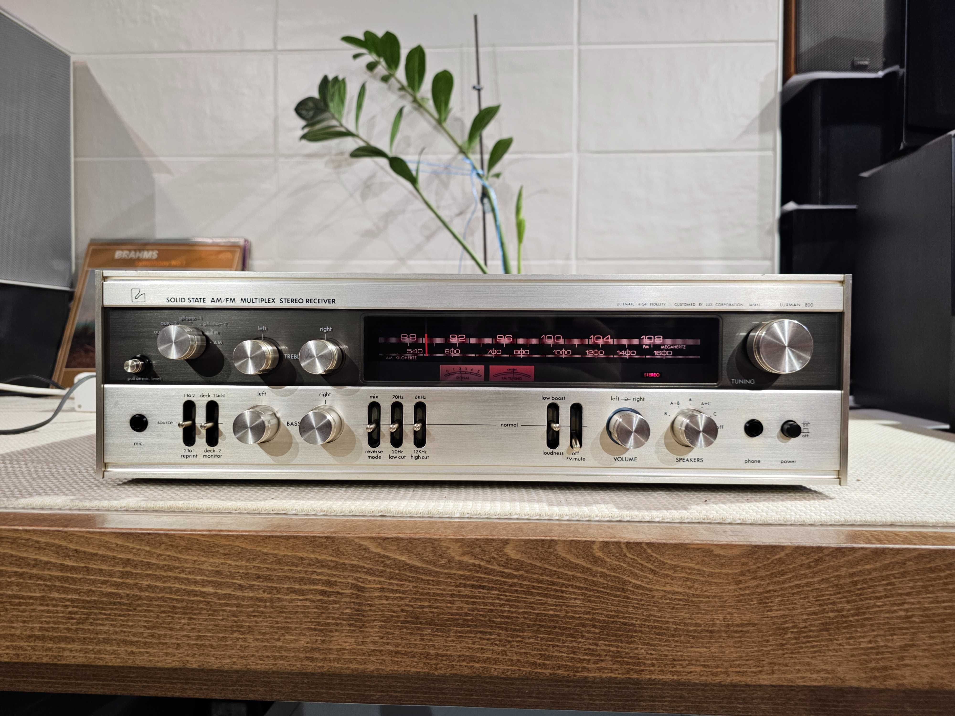 Ресивер Luxman R-800S, 1975г
