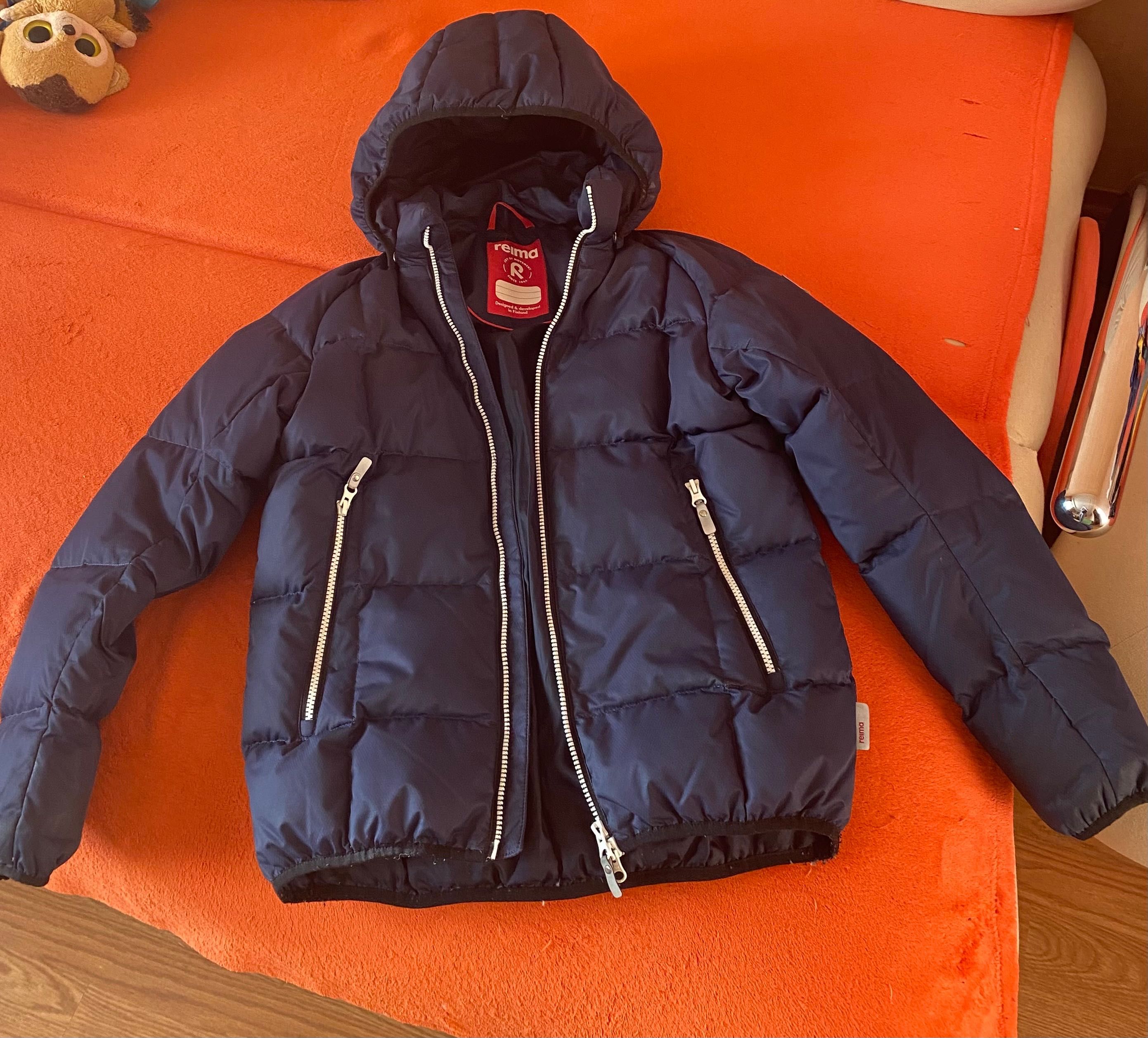 Зимова куртка на хлопчика 152 см (12лет)