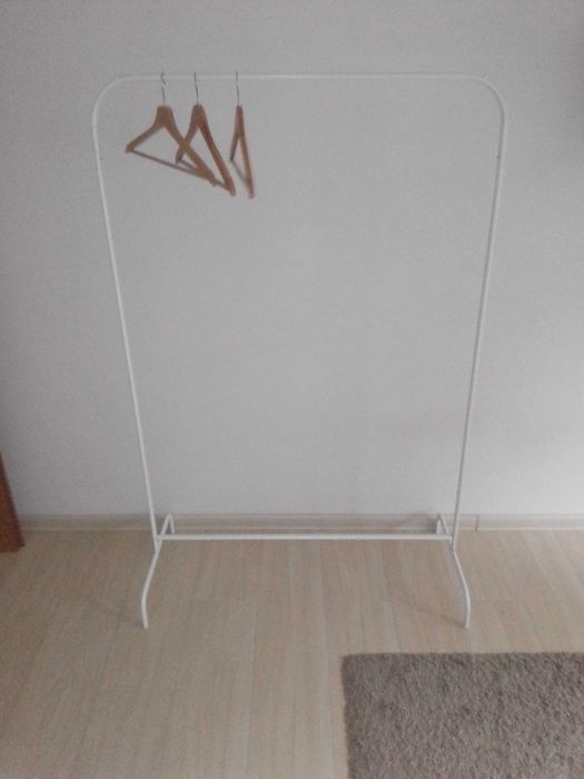 Mulig wieszak na ubrania, biały, 99x152 z Ikea ,stojak wiszący,okazja