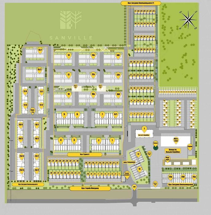 1-кімнатна квартира 31,58 м² з кухнею-вітальнею у зданому будинку.