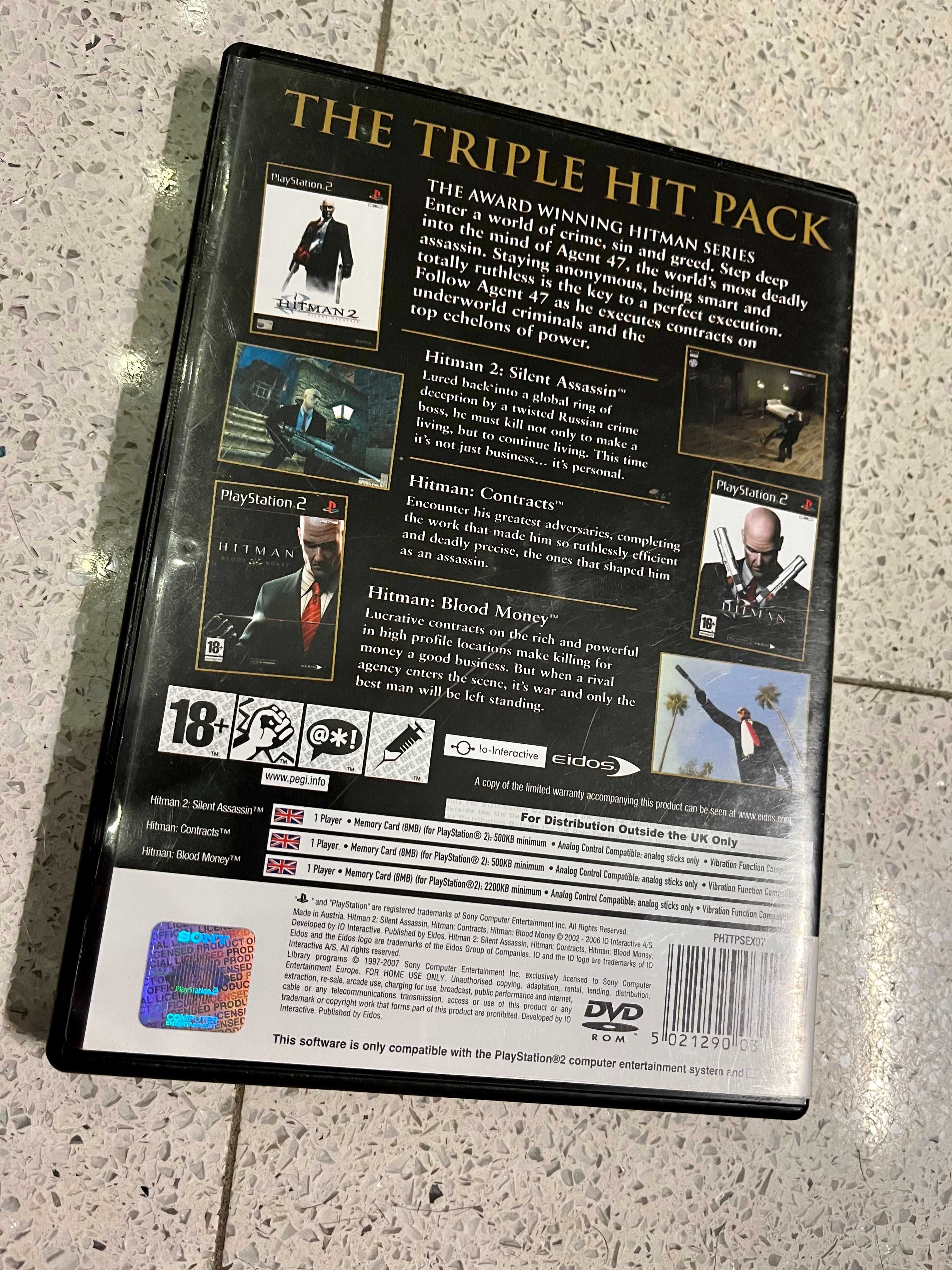 Hitman : The Triple Hit Pack ( Playstation 2 PS2 )