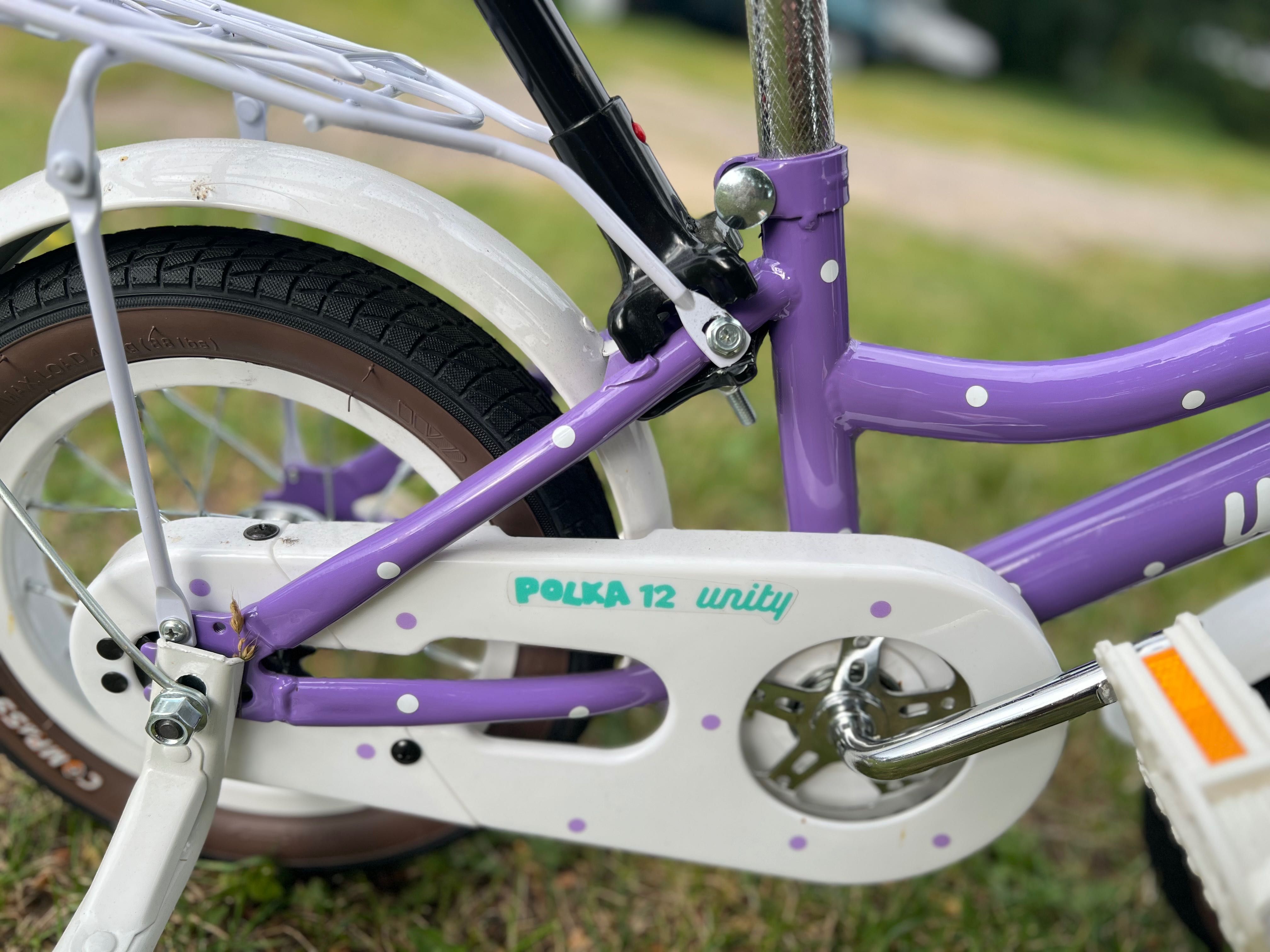 Rower dla dziecka Unity Polka 12” wiek 3-5 lat