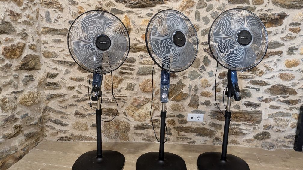 3 Ventoinhas Rowenta anti mosquito
