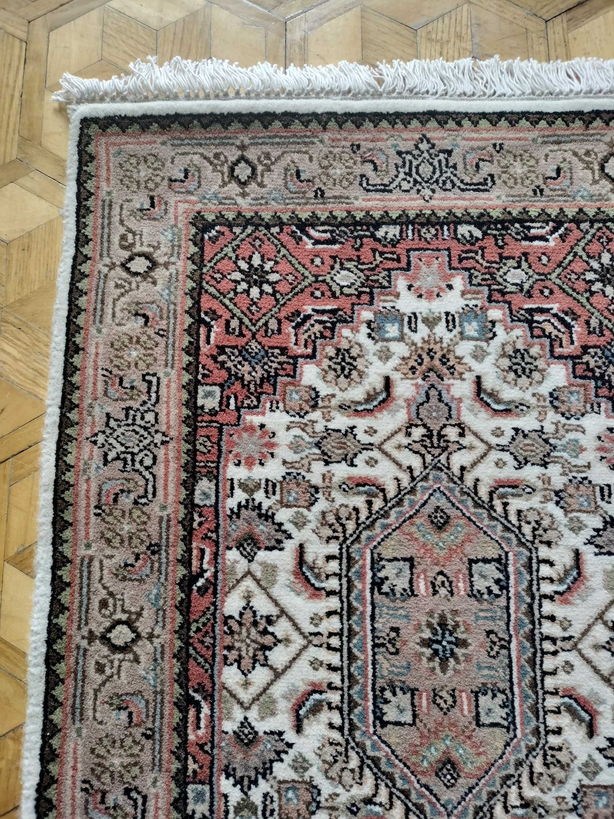 piękny indyjski chodnik/dywanik wełniany/kilim handmade nr 16