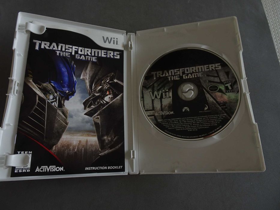 WII Game - Transformers The Game64584834121090123