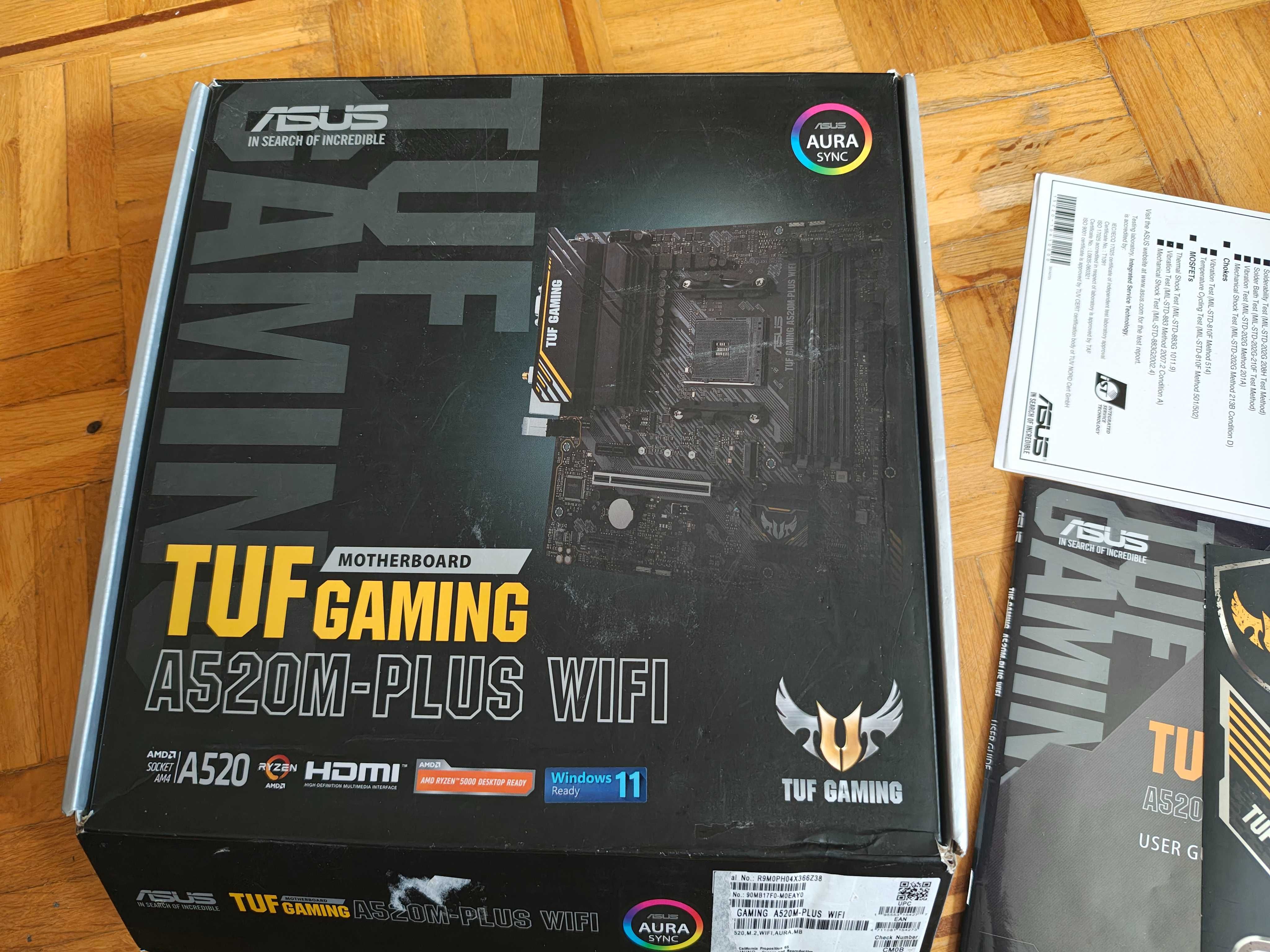 Asus Tuf Gaming A520M-Plus WiFi - Sprawna
