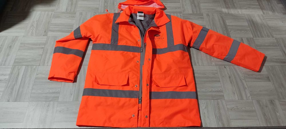 р52-54 Тепла робоча куртка Спецодяг чоловіча Водостійка Сигнальна