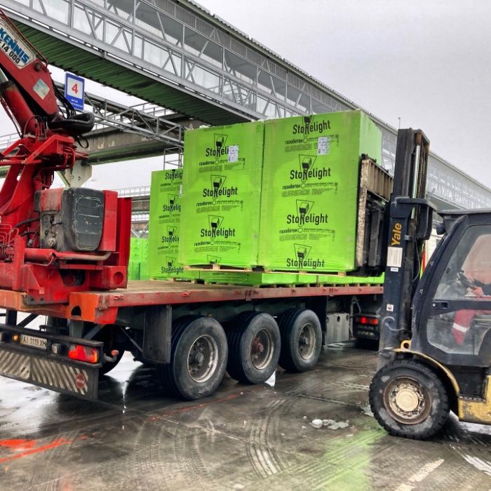 4х4 Вантажні перевезення маніпулятором, кран маніпулятор вила Газоблок