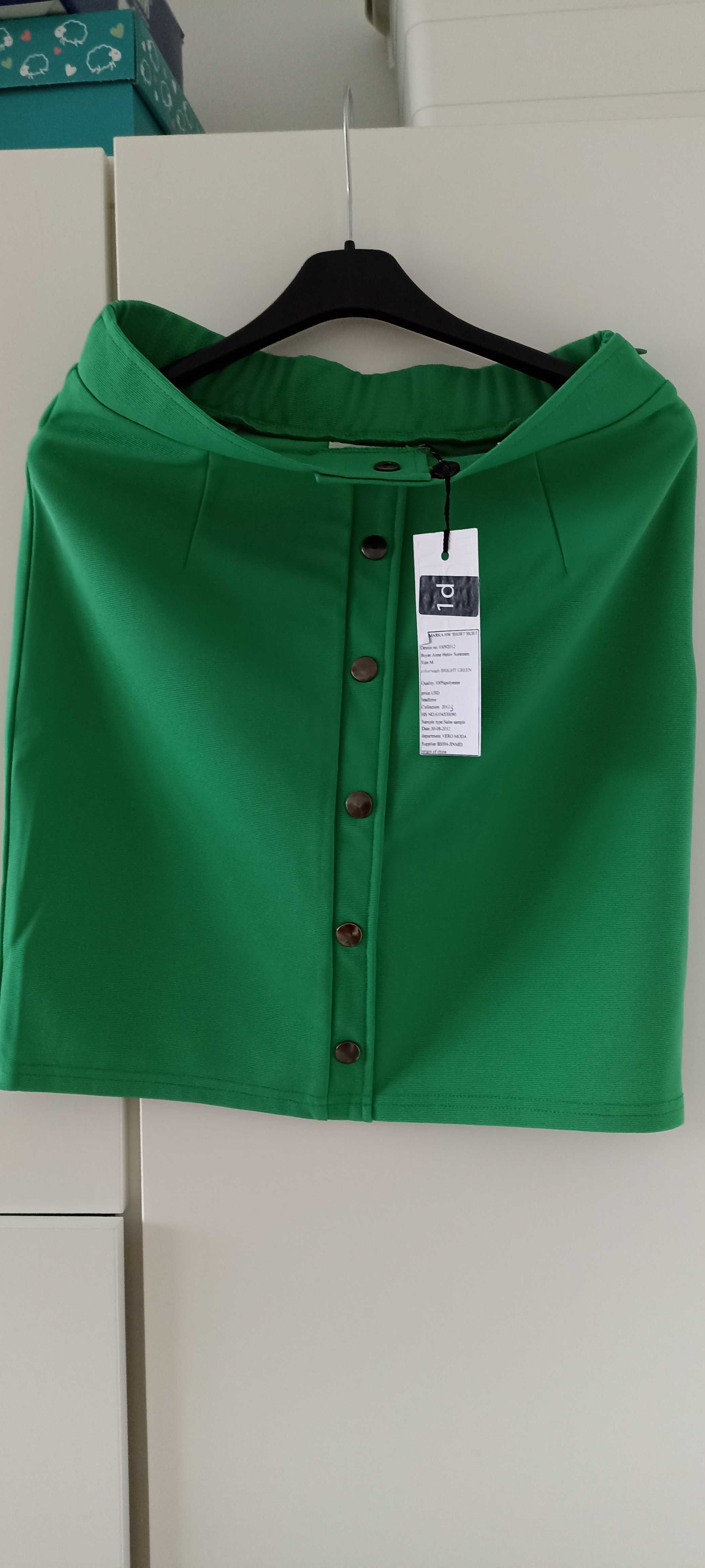 Zielona spódniczka Vero Moda