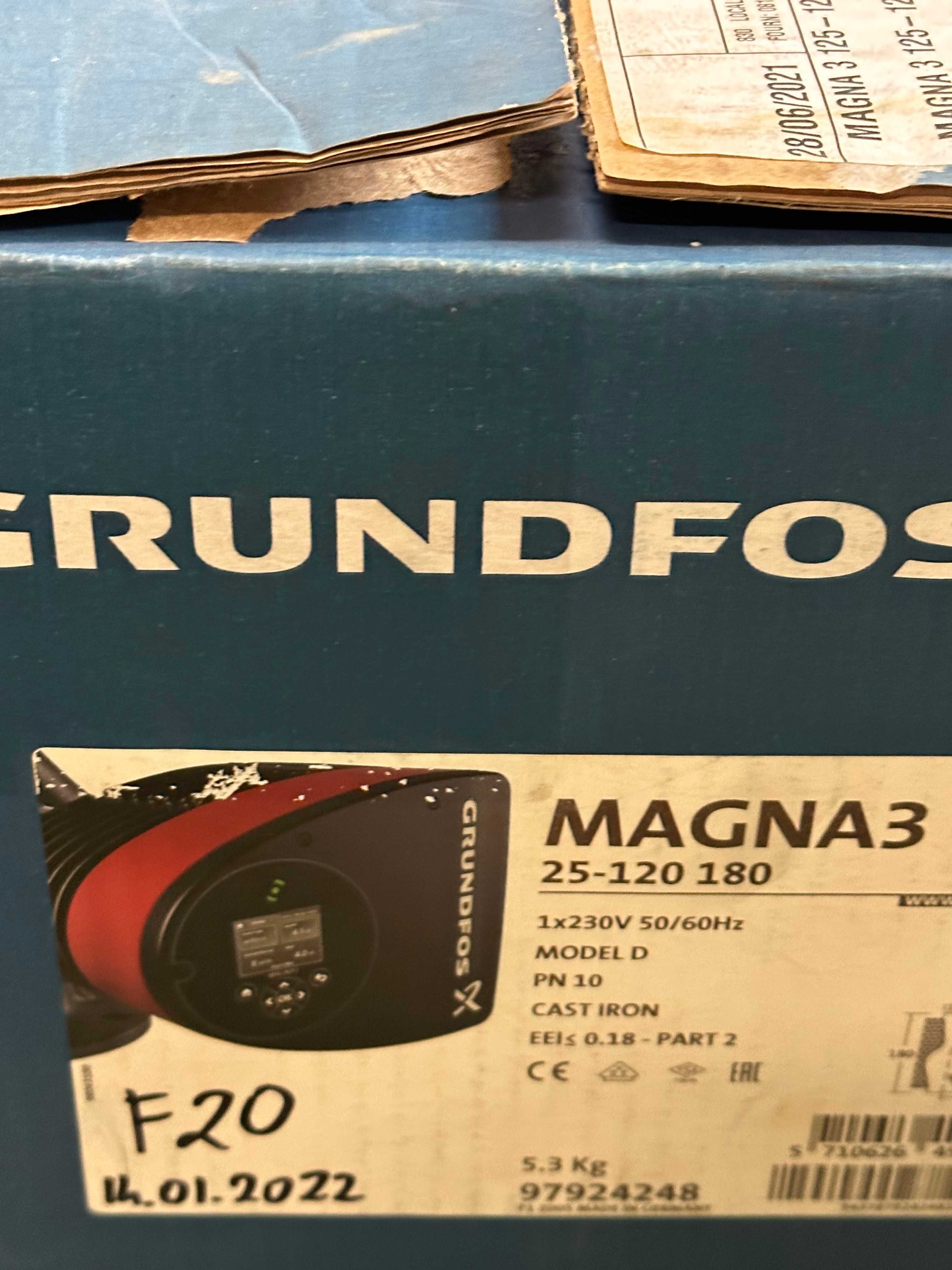 Grundfos MAGNA3 pompa obiegowa