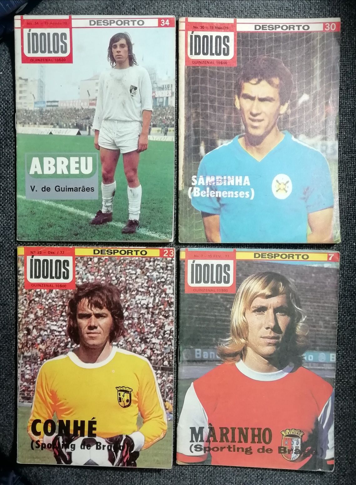 Revistas ídolos do desporto