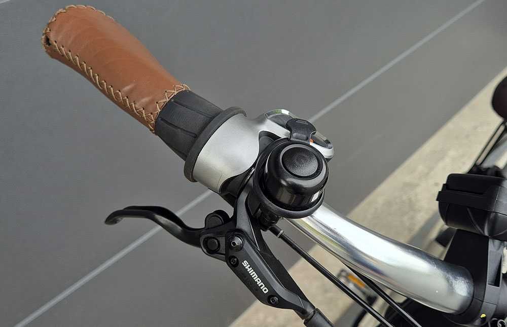 Jak nowy! PIAGGIO WIBIKE NuVinci 360 Hydraulika GPS rower elektryczny