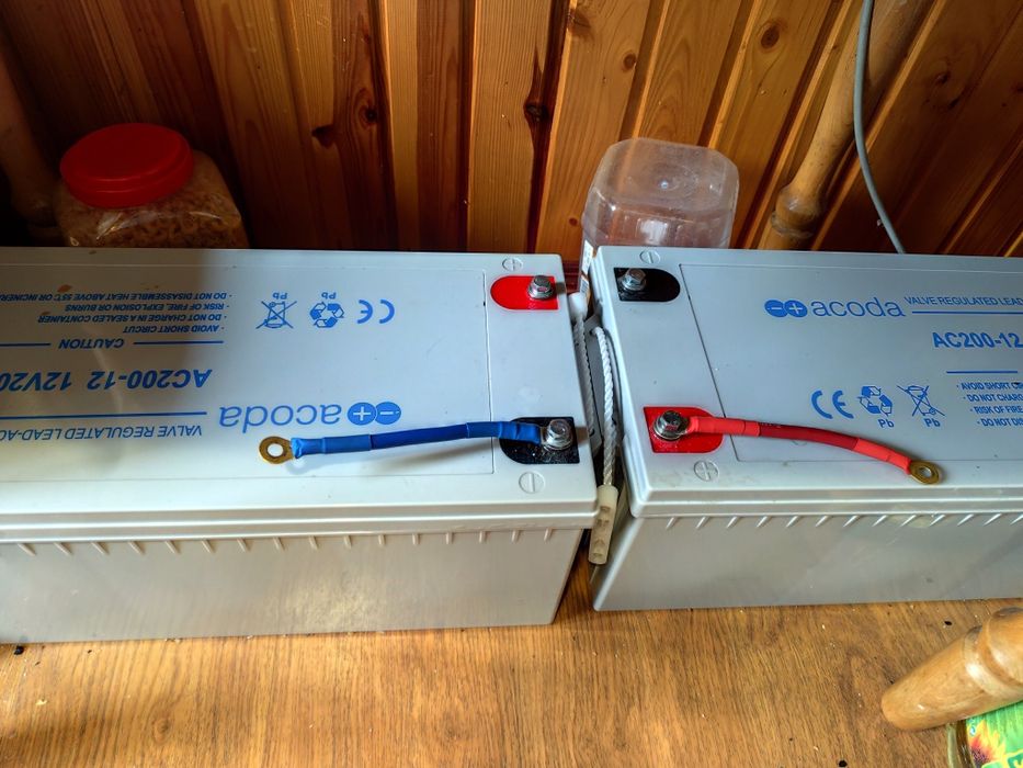 Комплект Акумулятори/АКБ 12v 200 Ah та ДЖБ/ИБП/Інвертор ФОРТ GX1S