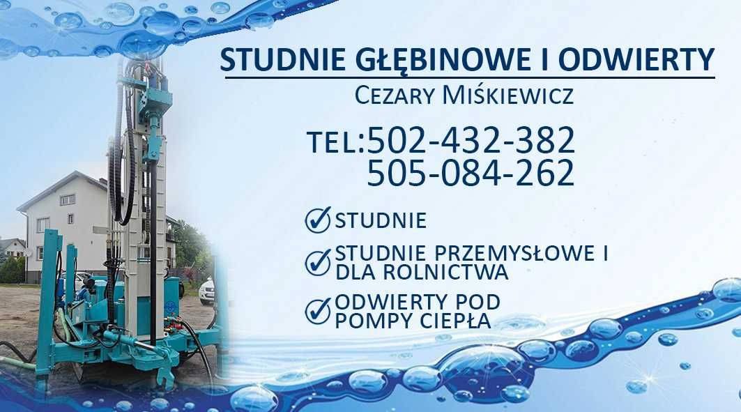 Studnie głebinowe odwierty pod pompe ciepła