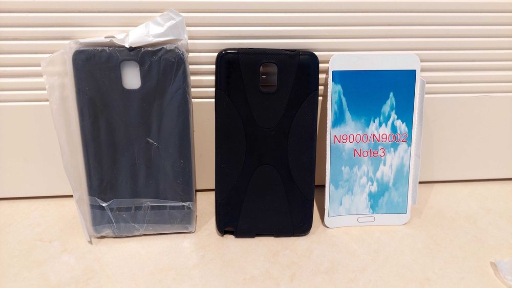 Samsung Galaxy Note 3 -szybka  2szt. etui