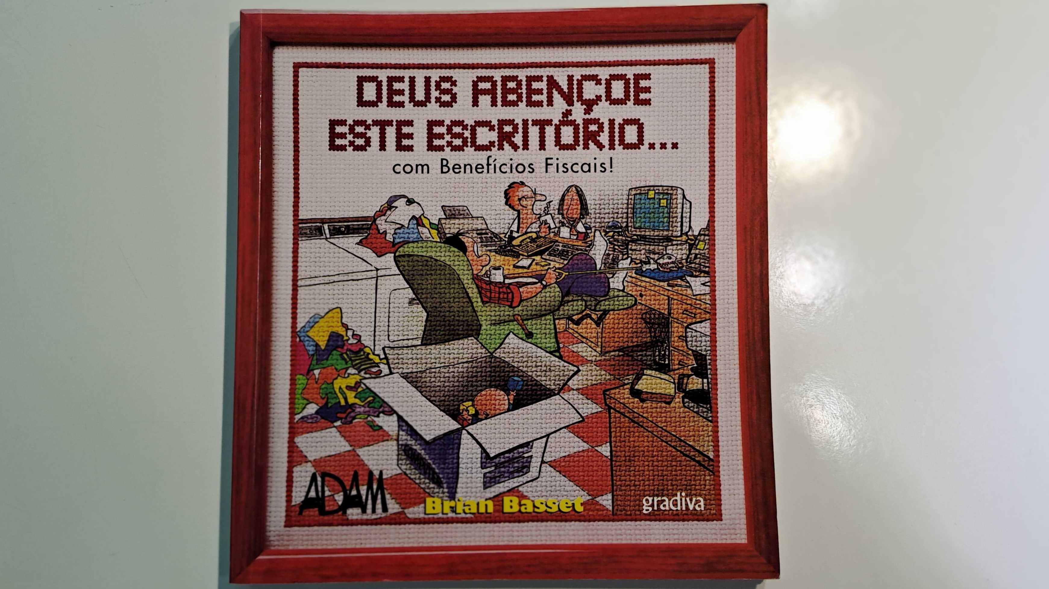 Banda Desenhada -Adam - Deus abençoe este escritório - Brian Basset