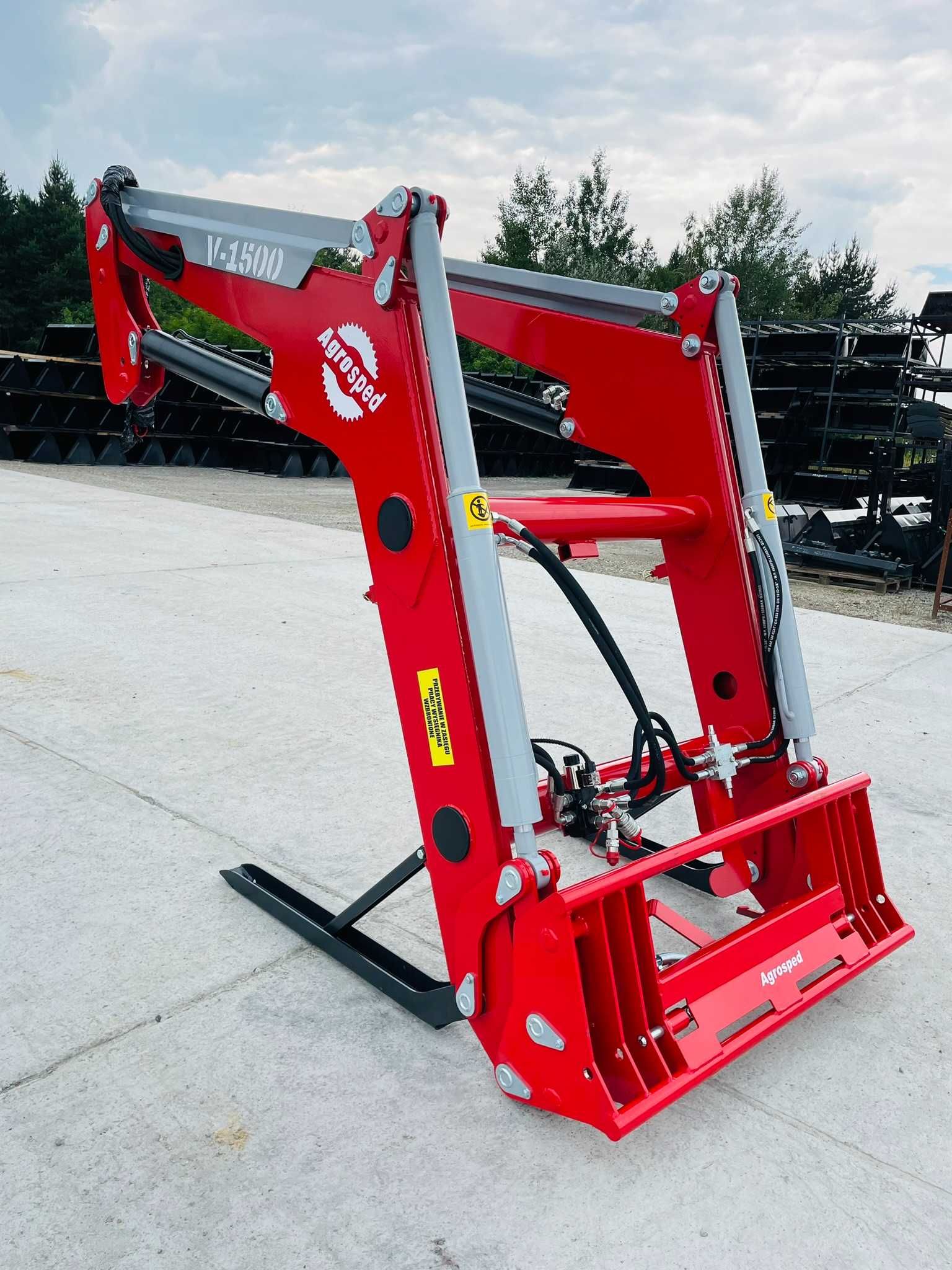 Ładowacz V-1500 AGROSPED nowy solidny tur do URSUS / Zetor / MTZ