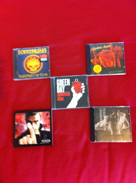 Vários CD's de música originais