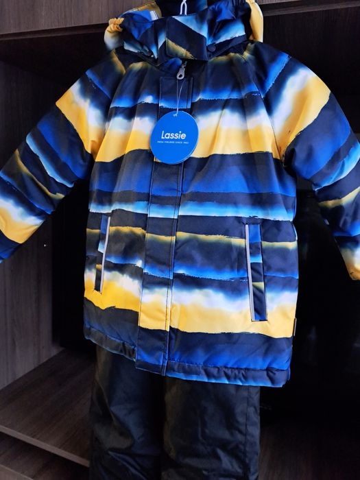 Новий зимний термо комплект костюм комбинезон Lassie by Reima 86-140