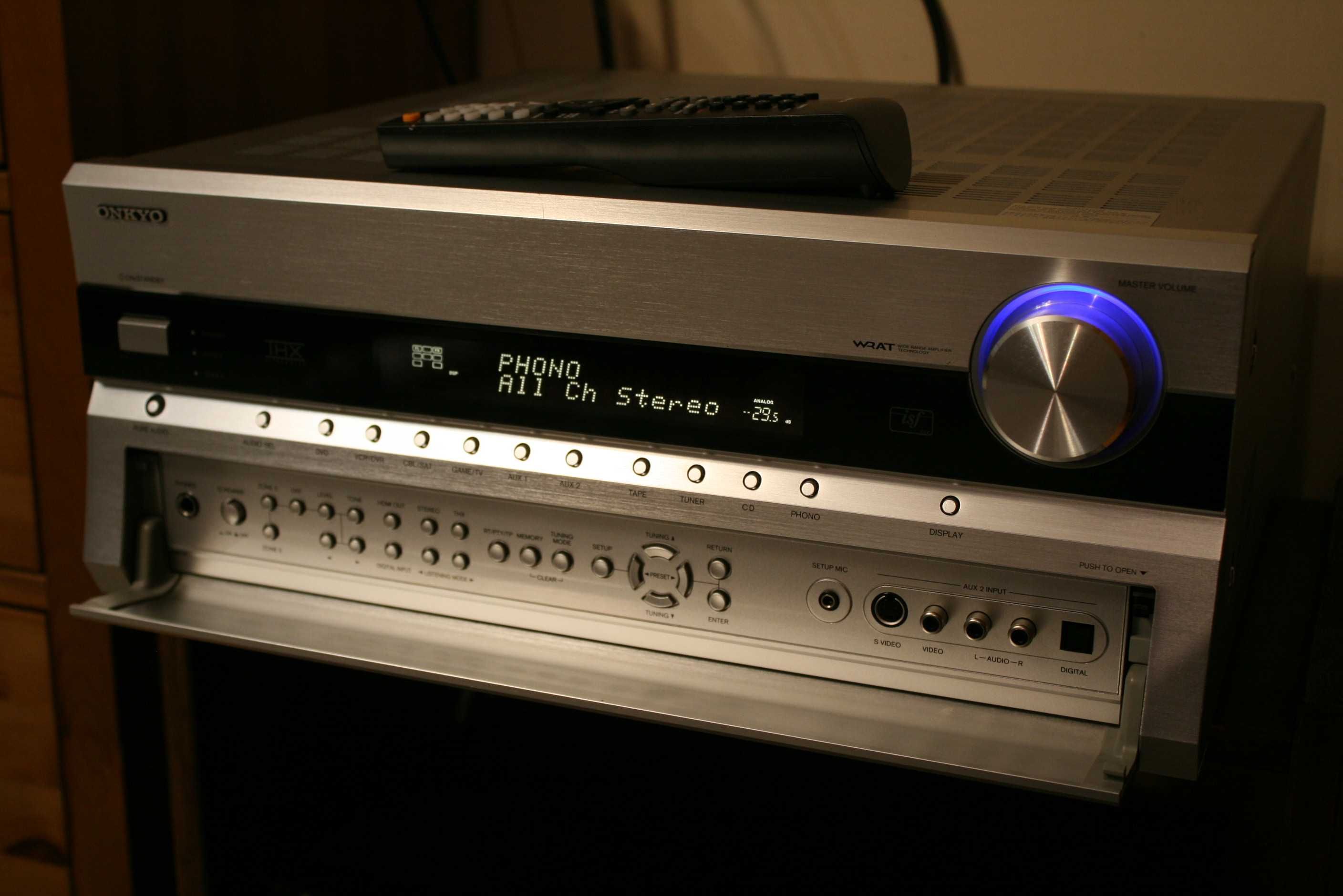 Audiofilski amplituner Onkyo TX NR 905 USB wzmacniacz 220 watt / kanał