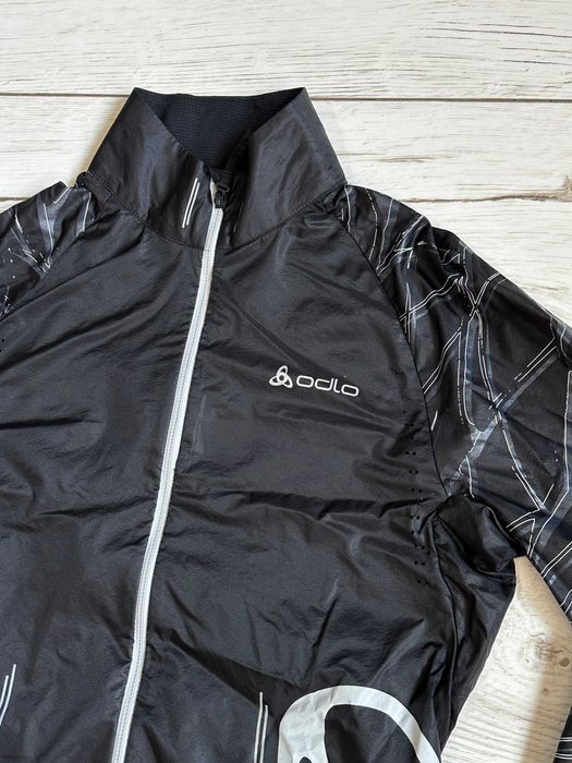 ODLO RACE Kurtka Damska Sportowa Lekka do Biegania i Trekkingu Czarna