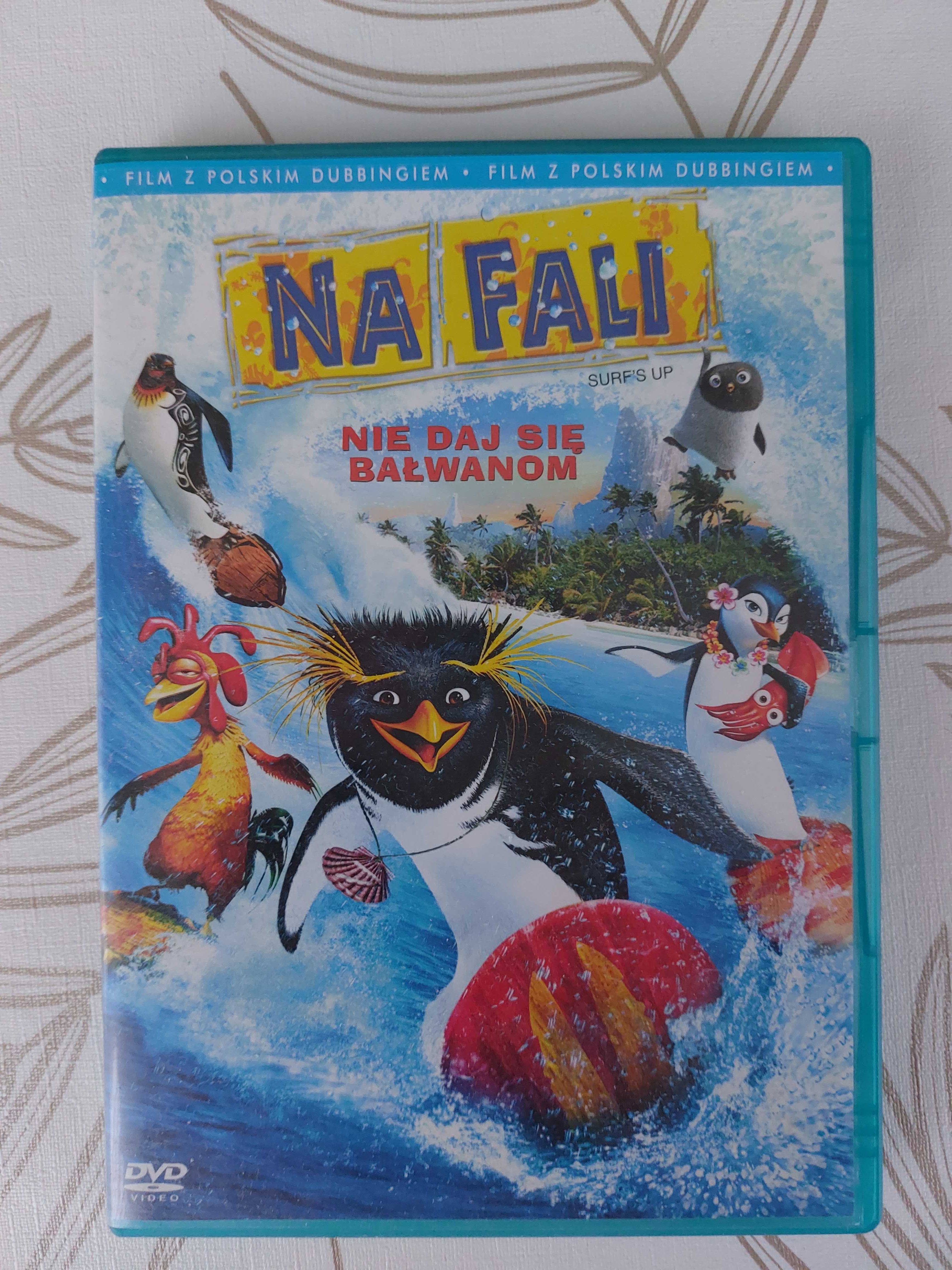 film animowany Na fali na DVD