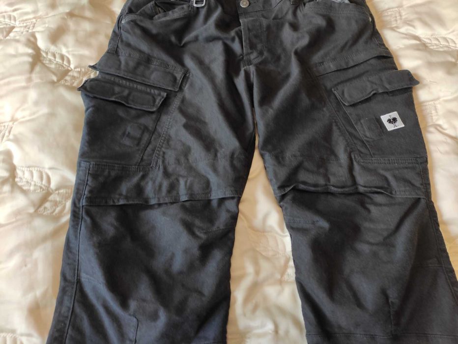 Męskie spodnie robocze Engelbert Strauss Cargo Denim Vintage r. 58