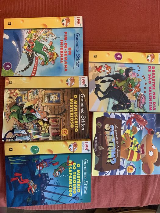 Livros Geronimo Stilton
