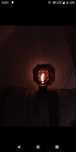 Lampa kinkiet vintage przerobione z naftowej