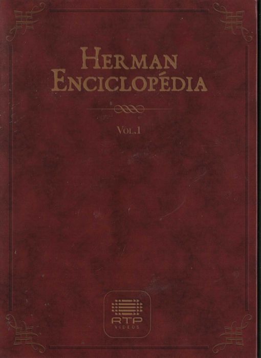 Dvd Herman Enciclopédia vol. 1 - comédia - Herman José - 5 dvd's