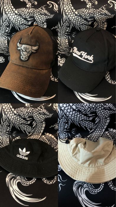 Кепки Gucci Fred Perry Jack Wolfskin