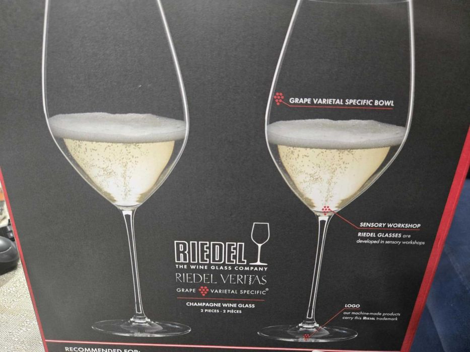 kieliszki z linii Riedel Veritas