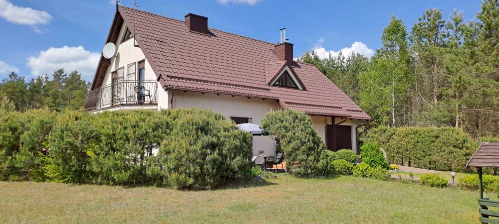 Na sprzedaż dom nad jeziorami w samym sercu Kaszub-Niesiołowice