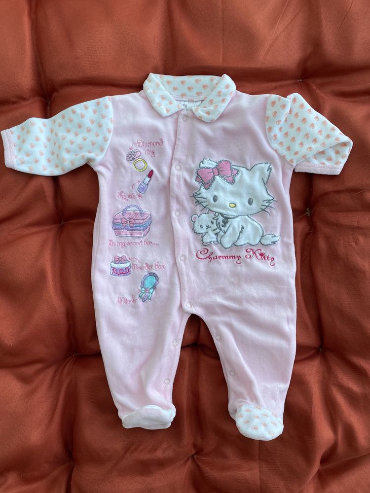 Babygrow pijaminha bebé menina 3-6 m novo