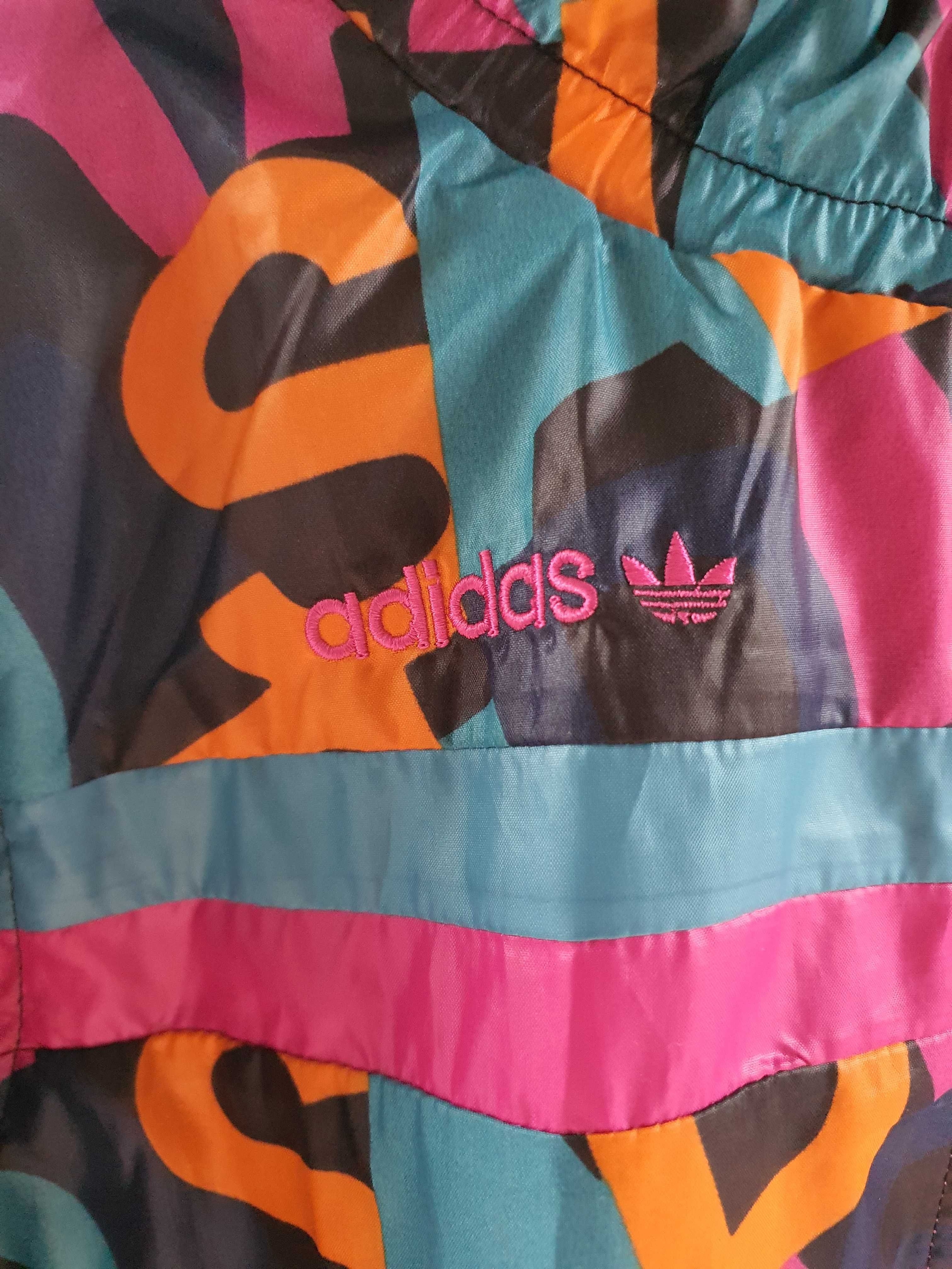 Kurtka damska wiatrówka Adidas Oryginals dwustronna r. 36