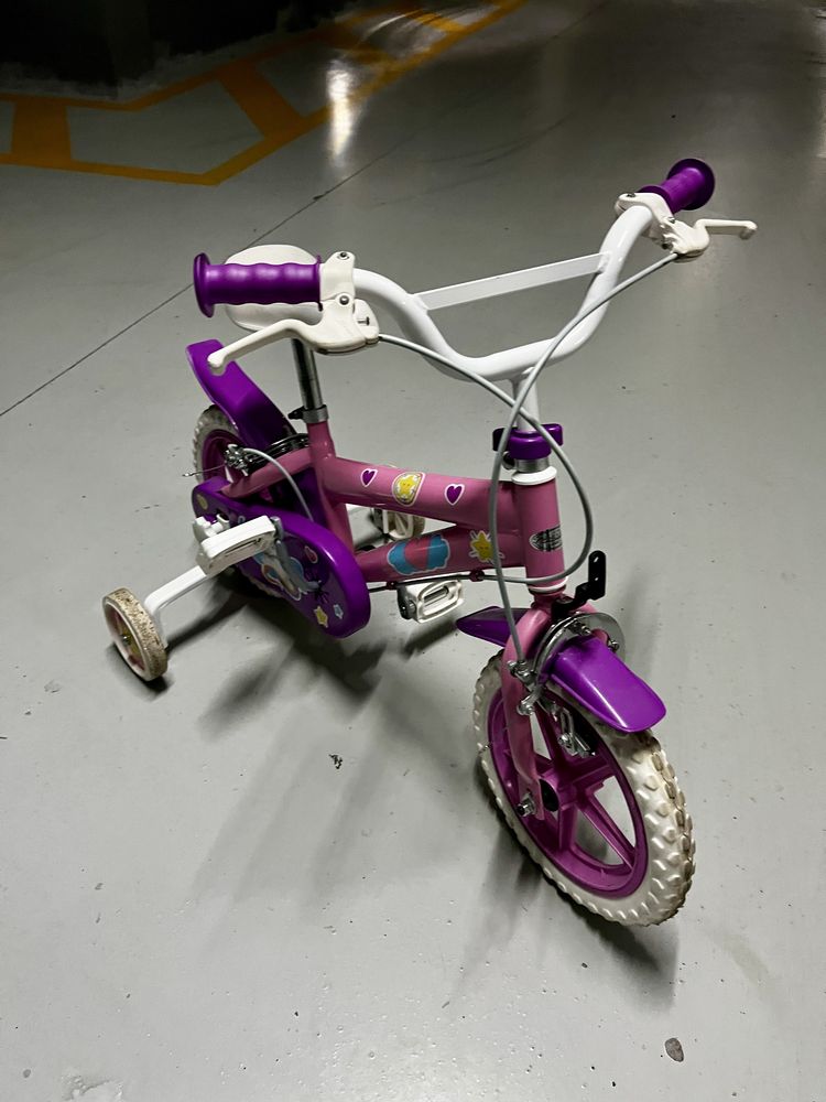 Bicicleta criança com rodinhas