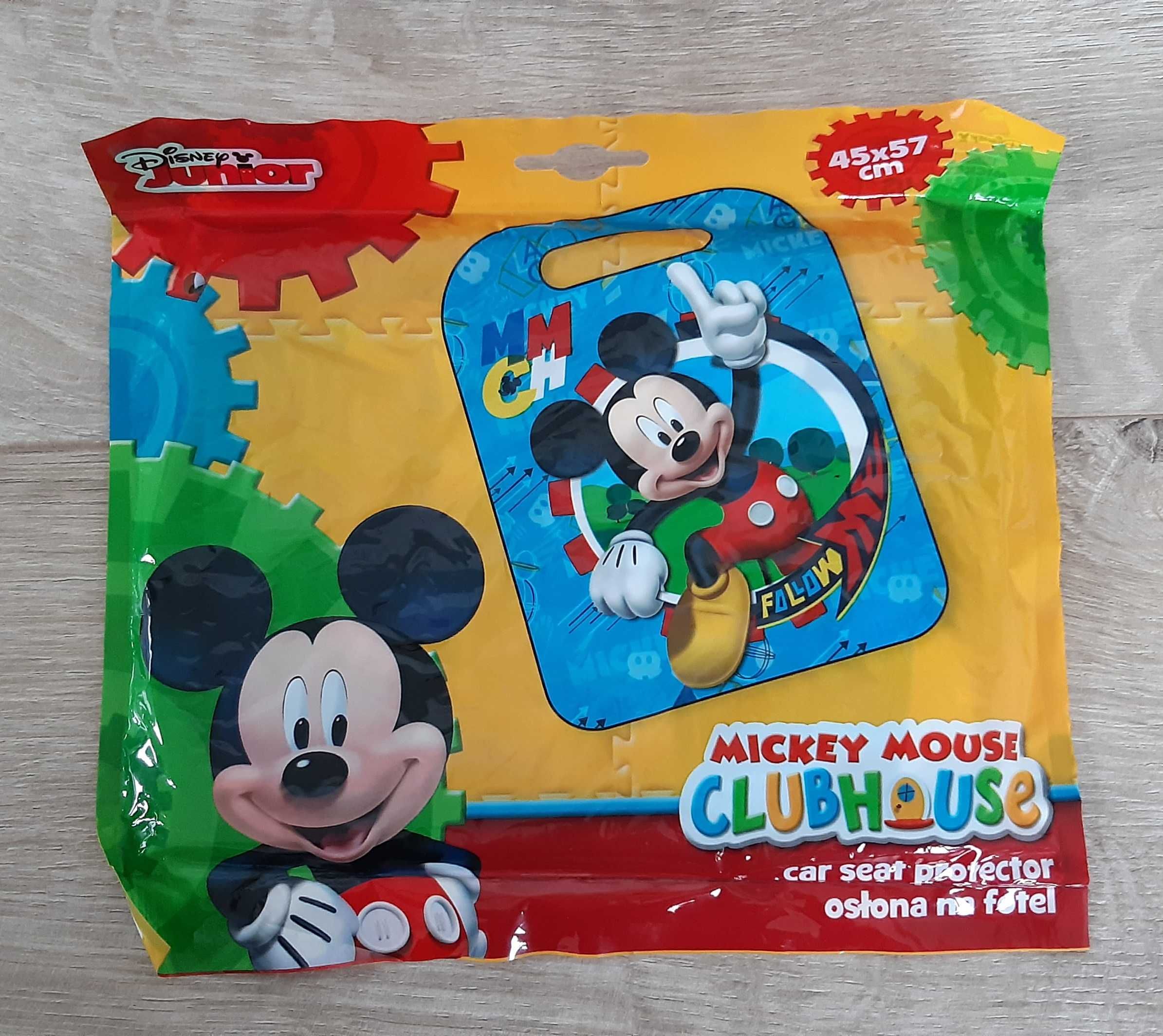 OSŁONA NA FOTEL samochodowy  Mickey Mouse 45 x 57cm Disney Junior