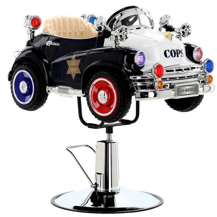 Детское парикмахерское кресло-автомобиль , дитяче перукарське крісло