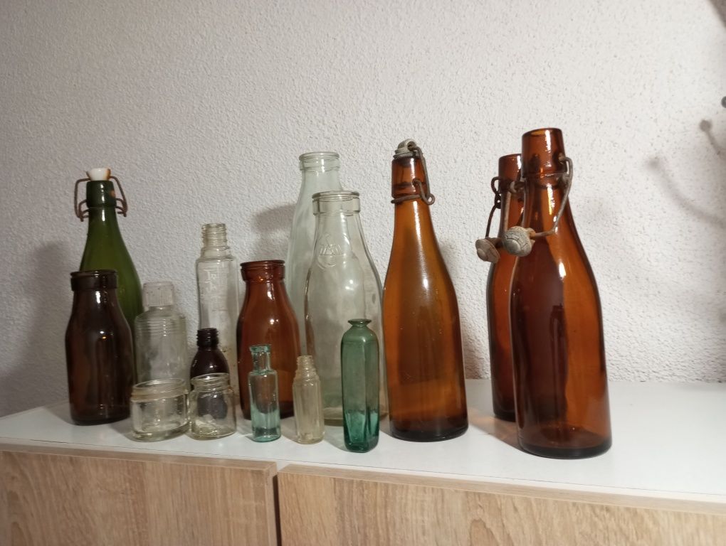 Stare butelki - okres P-rlu
