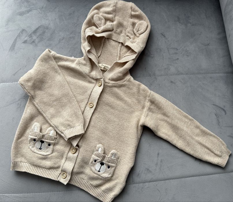 Sweterek w stylu newbie rozmiar 74/80 lupilu