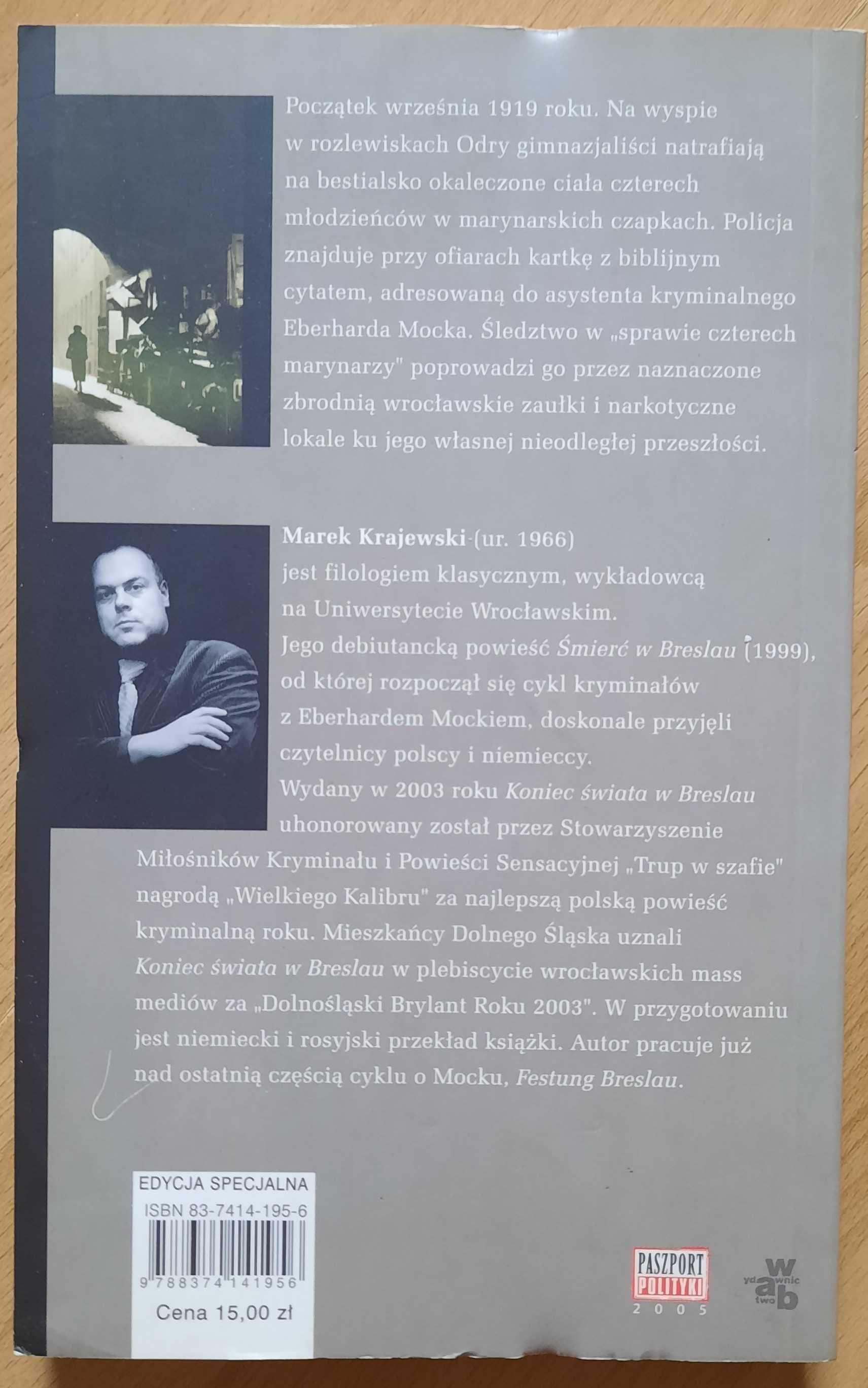 Widma w mieście Breslau - Marek Krajewski