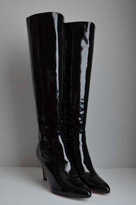 WYJĄTKOWE lakierowane kozaki SZPILKI Sam Edelman Olencia SEXY 39