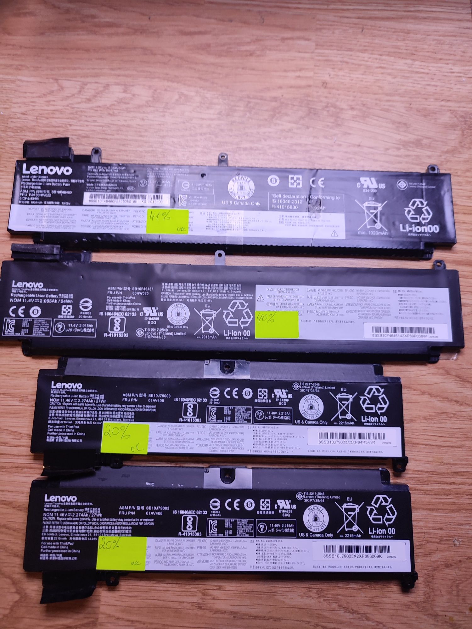 Батарея АКБ Lenovo T460s T470s (01AV406 00HW024) X250 X270 T440 T460