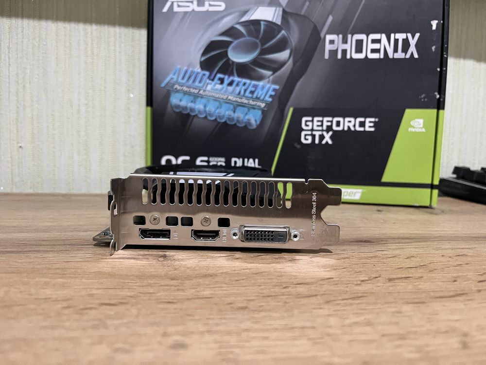 GTX1660 Super Asus Phoenix ігрова відеокарта