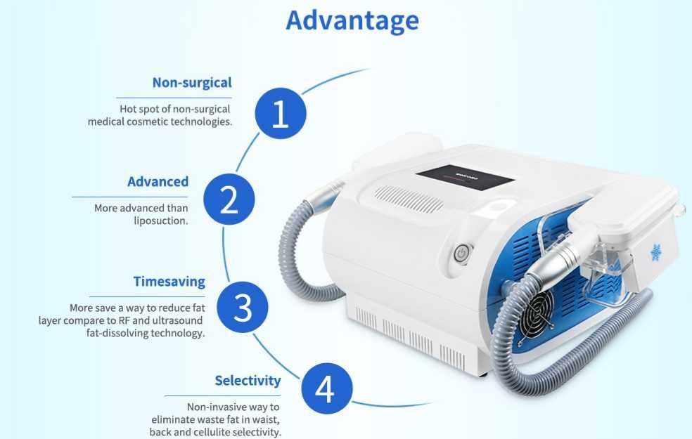 MAQUINA DE CRIOLIPOLISE DUPLA 500 watts