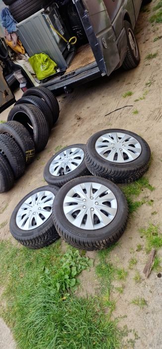 Koła zimowe VW PASSAT B5 5X112 opony NEXEN 205/55 R16 7mm bieżnika wys