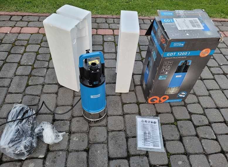 Pompa zatapialna automatyczna ciśnieniowa GUDE GDT 1200l nieużywana